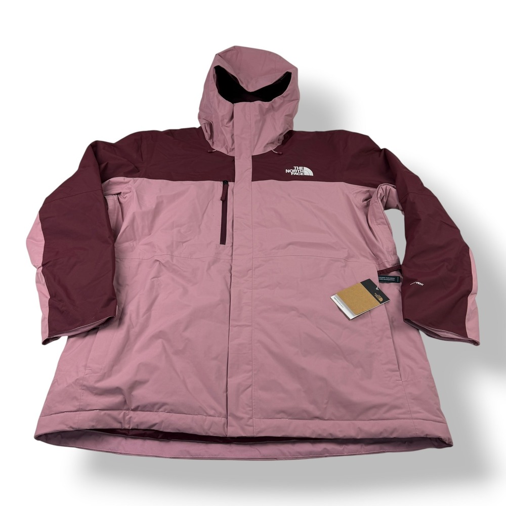 The North Face‎ Mens XXL DryVent Heatseeker Insulated Jacket Rose Dawn Berry NWT